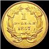Image 2 : 1857 Rare Gold Dollar UNCIRCULATED