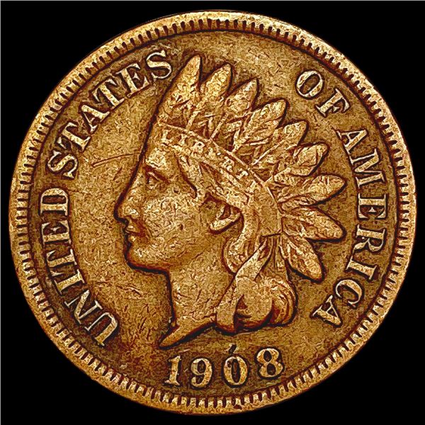 1908-S Indian Head Cent NEARLY UNCIRCULATED