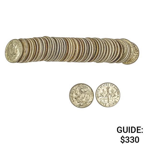 [48] 1940-1964 Roosevelt 10C and Mercury 10C