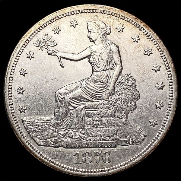 1876-S Silver Trade Dollar UNCIRCULATED