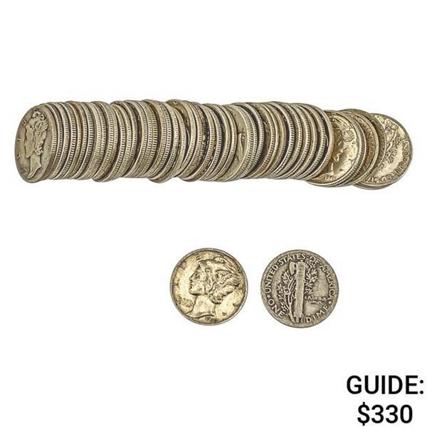 [50] 1918-1945 Mercury Silver Dime