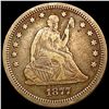 1877-S Seated Liberty Quarter LIGHTLY CIRCULATED