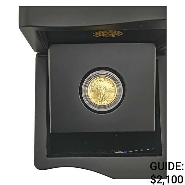 2016 0.25oz Gold 25C Standing Liberty