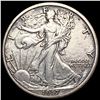 1917-D Walking Liberty Half Dollar CHOICE AU