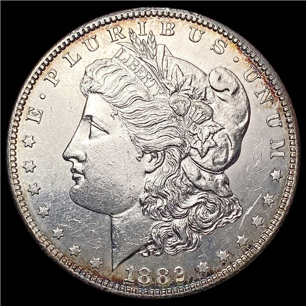 1882-S Morgan Silver Dollar GEM BU