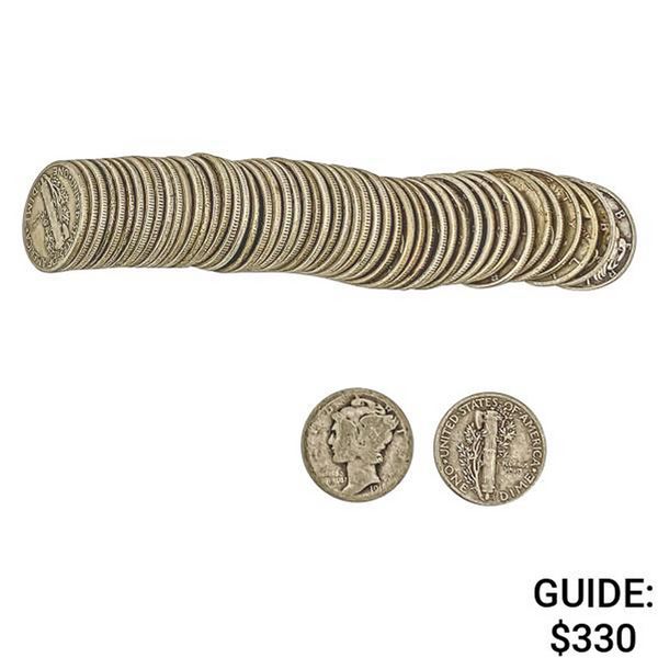 [51] 1916-1945 Mercury Silver Dime