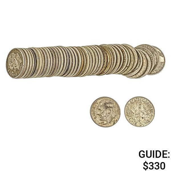 [48] 1903-1964 Barber, Roosevelt & Mercury 10C