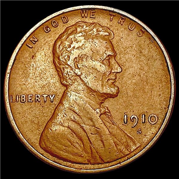 1910-S Wheat Cent UNCIRCULATED
