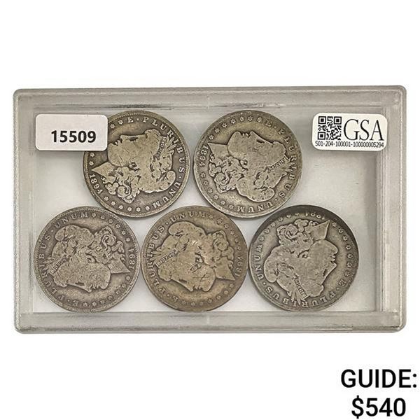[5] 1894-O Morgan Silver Dollar