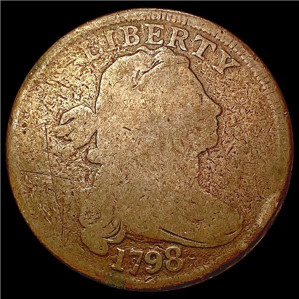 1798 Draped Bust Large Cent NICELY CIRCULATED