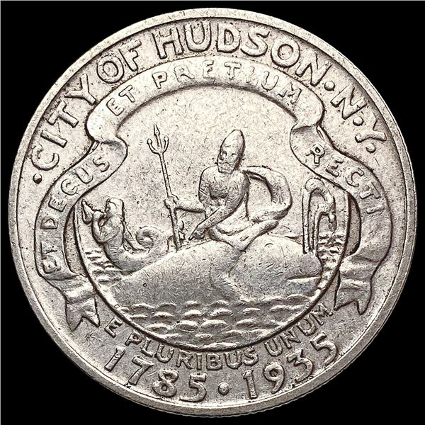 1935 Hudson Half Dollar CHOICE AU