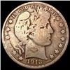 Image 1 : 1913 Barber Half Dollar NICELY CIRCULATED
