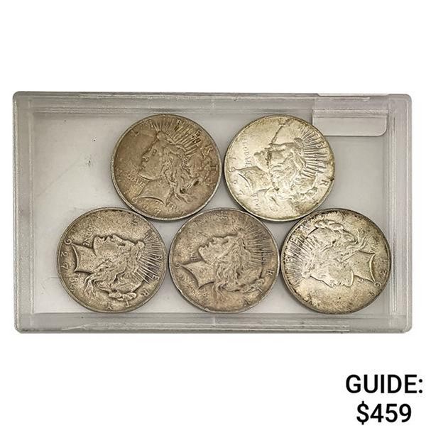 [5]1927-D VG Silver Peace Dollar