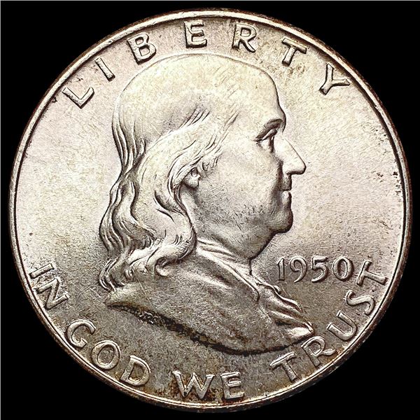 1950 Franklin Half Dollar SUPERB GEM BU