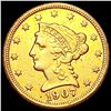 1907 $2.50 Gold Quarter Eagle CHOICE AU