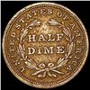 Image 2 : 1839 Seated Liberty Half Dime CLOSELY UNCIRCULATED