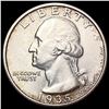 1935-S Washington Silver Quarter UNCIRCULATED