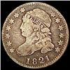 1821 Capped Bust Dime NICELY CIRCULATED