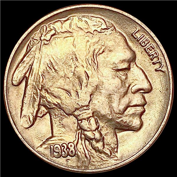 1938-D Buffalo Nickel SUPERB GEM BU