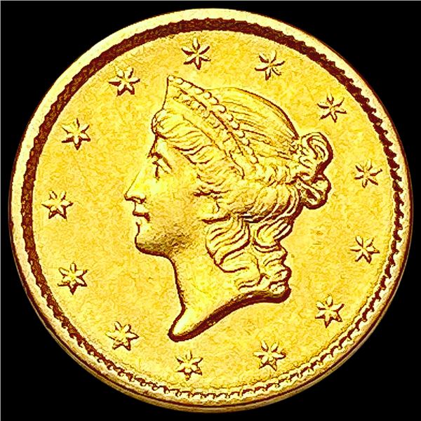 1851 Rare Gold Dollar UNCIRCULATED