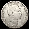 Image 1 : 1883 Kingdom of Hawaii Half Dollar ABOUT UNCIRCULATED
