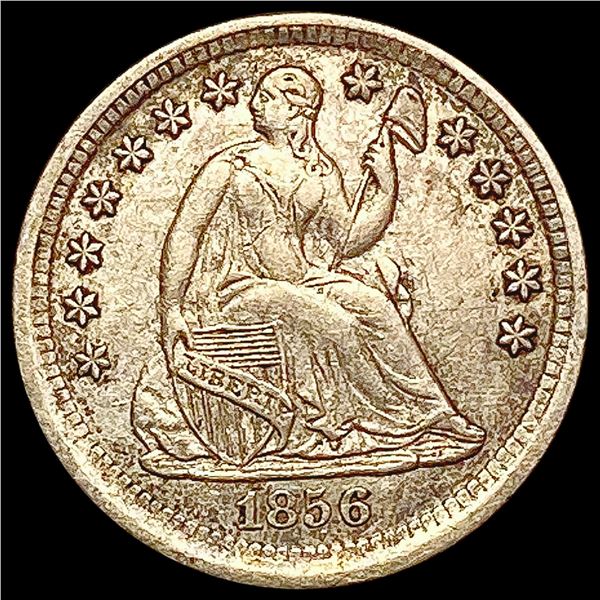 1856 Seated Liberty Half Dime CLOSELY UNCIRCULATED