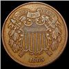 Image 1 : 1865 Two Cent Piece ABOUT UNCIRCULATED