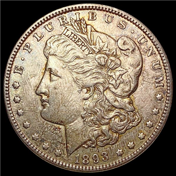 1893 Morgan Silver Dollar CLOSELY UNCIRCULATED