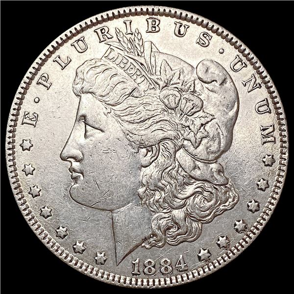 1884-P Morgan Silver Dollar CHOICE AU