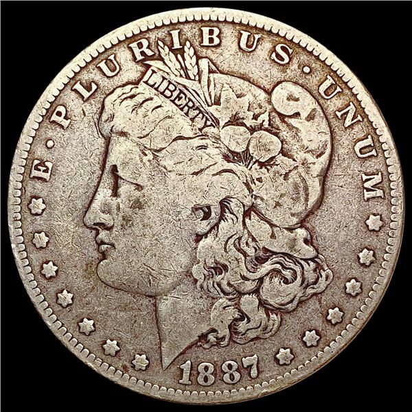 1887-O Morgan Silver Dollar ABOUT UNCIRCULATED