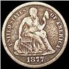 1877-CC Seated Liberty Dime LIGHTLY CIRCULATED