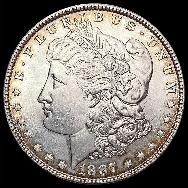 1887-P Morgan Silver Dollar GEM BU