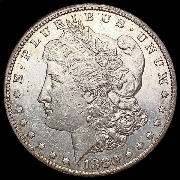 1880-S Morgan Silver Dollar GEM BU