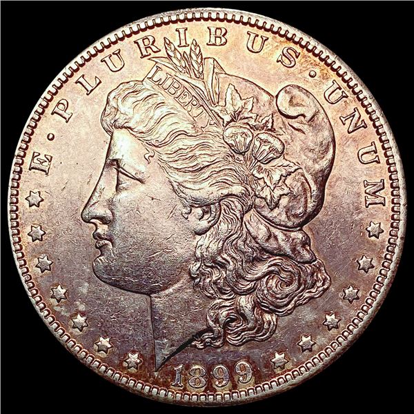 1899-S Morgan Silver Dollar CHOICE AU