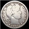 1897-S Barber Quarter LIGHTLY CIRCULATED