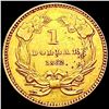 Image 2 : 1862 Rare Gold Dollar UNCIRCULATED