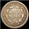 Image 2 : 1850 Seated Liberty Half Dime ABOUT UNCIRCULATED