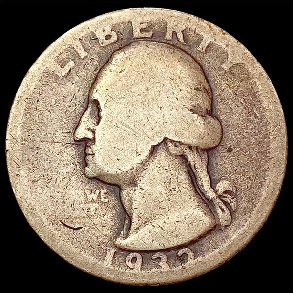 1932-D Washington Silver Quarter NICELY CIRCULATED