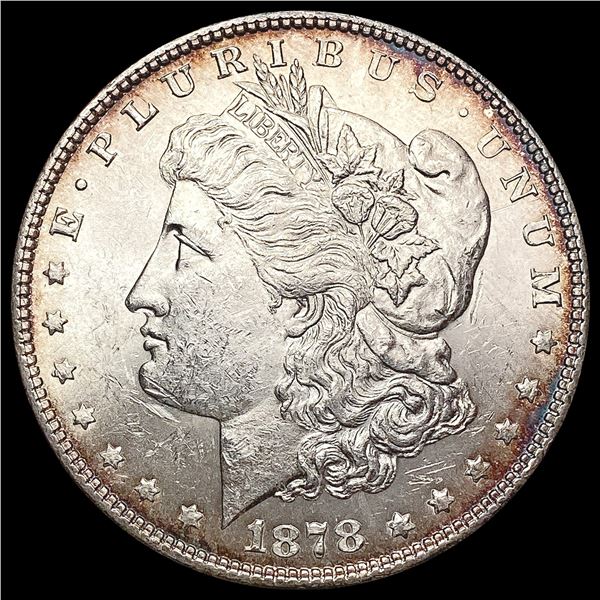 1878-P 7TF Morgan Silver Dollar CHOICE BU