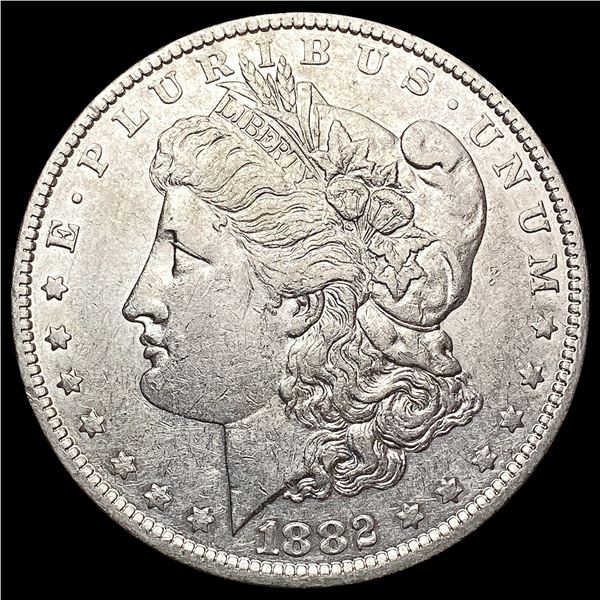 1882-O/S Morgan Silver Dollar CLOSELY UNCIRCULATED