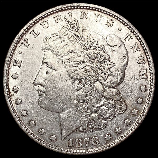 1878-P 7TF Morgan Silver Dollar CLOSELY UNCIRCULATED