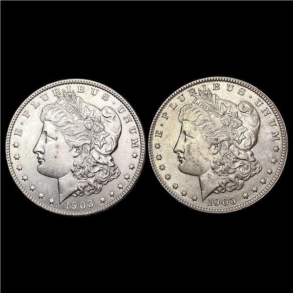 [2] 1903 Morgan Silver Dollar HIGH GRADE