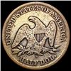 Image 2 : 1861-S Seated Liberty Half Dollar ABOUT UNCIRCULATED