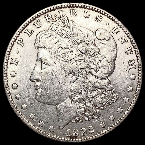 1892 Morgan Silver Dollar CHOICE AU