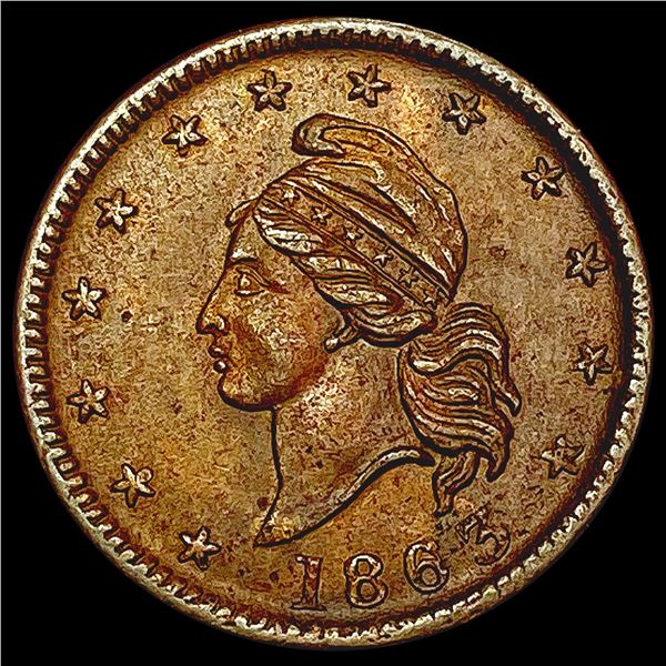 1863 Civil War Token  UNCIRCULATED