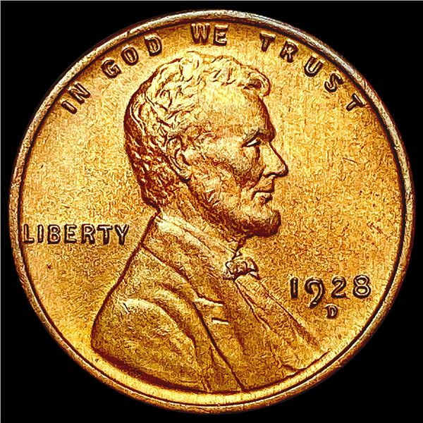 1928-D Wheat Cent SUPERB GEM BU