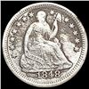 1848-O Seated Liberty Half Dime LIGHTLY CIRCULATED