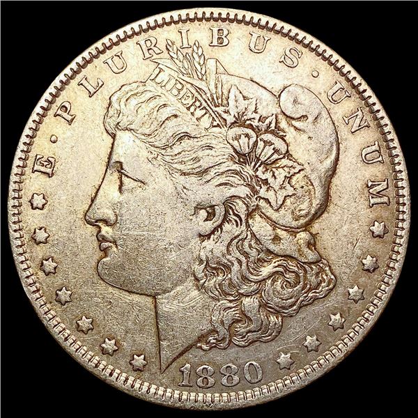 1880-P Morgan Silver Dollar CLOSELY UNCIRCULATED
