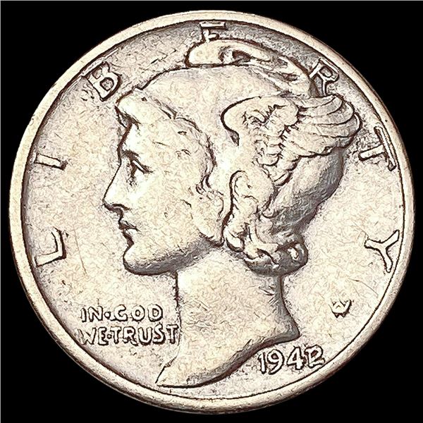 1942/1 Mercury Dime CLOSELY UNCIRCULATED