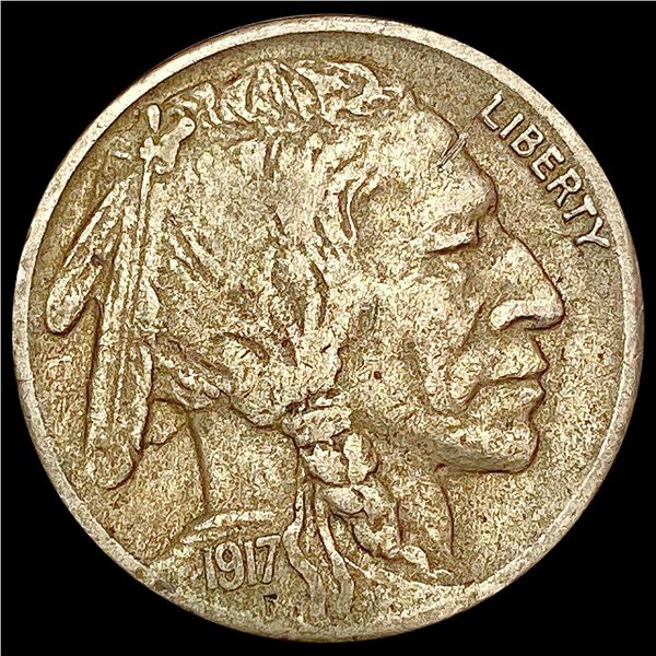 1917-S Buffalo Nickel NEARLY UNCIRCULATED